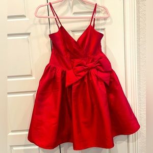 Forever 21 Red Mini Spaghetti Strap Cocktail Dress Size: Medium NWT